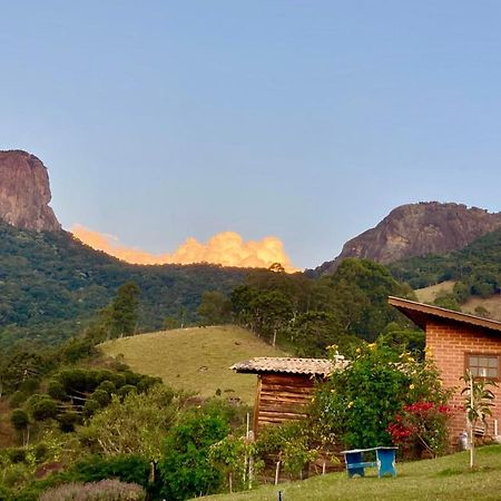 Villa Abrigo de montanha - Berghütte São Bento do Sapucaí Exterior foto