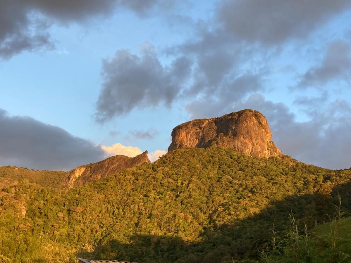 Villa Abrigo de montanha - Berghütte São Bento do Sapucaí Exterior foto