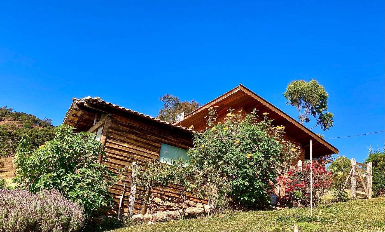 Villa Abrigo de montanha - Berghütte São Bento do Sapucaí Exterior foto